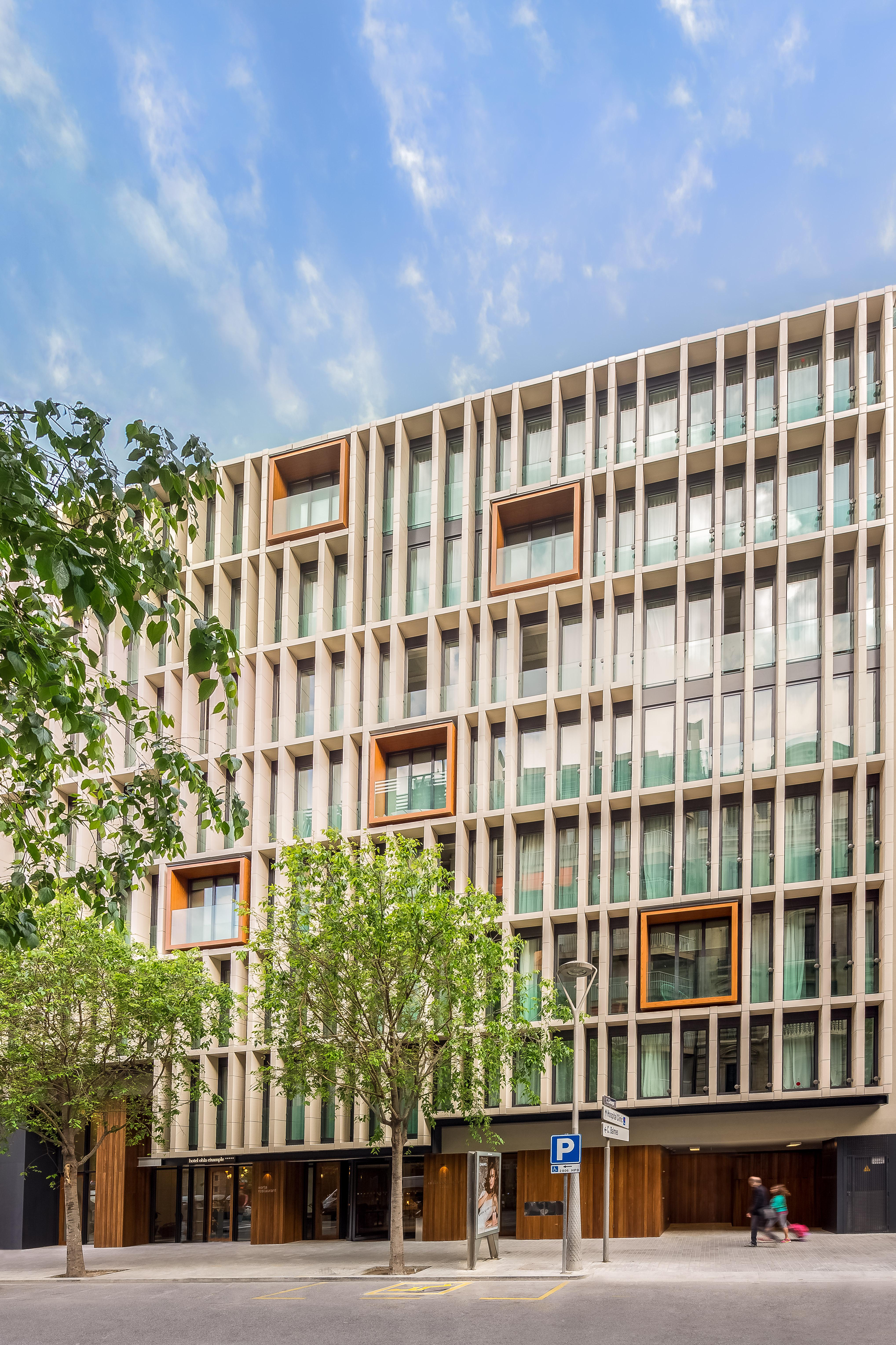 فندق أوهلا إيكزامبل برشلونة المظهر الخارجي الصورة The new residential building